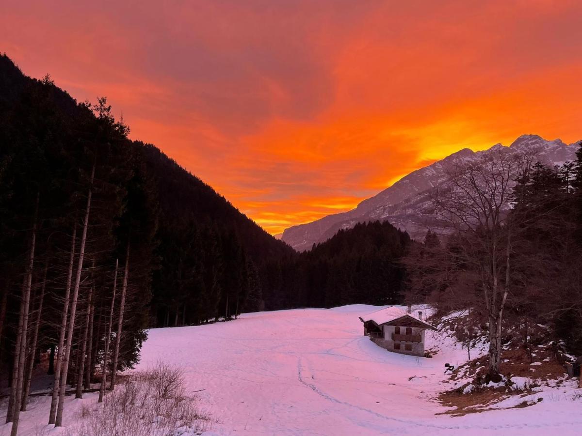 Вилла Chalet Relax Molveno E Andalo Dolomiti Экстерьер фото