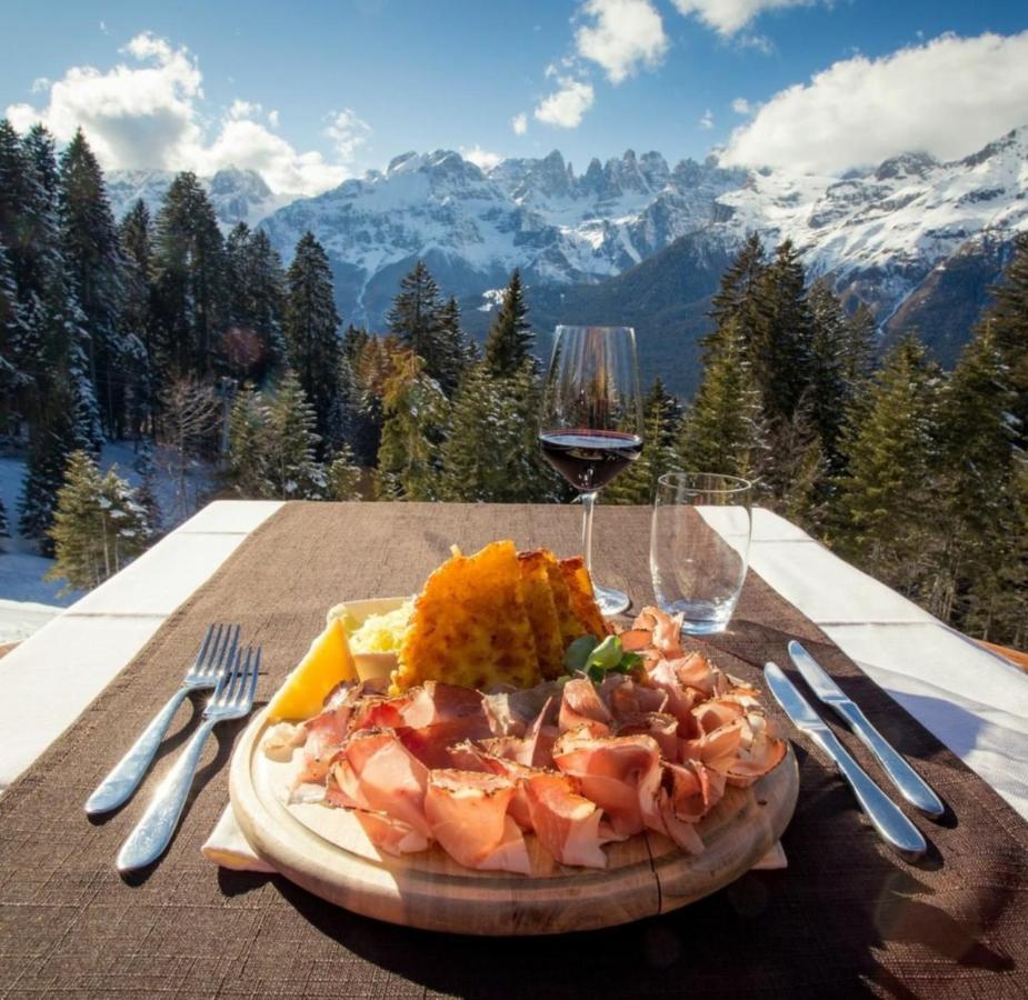 Вилла Chalet Relax Molveno E Andalo Dolomiti Экстерьер фото