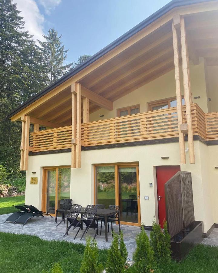 Вилла Chalet Relax Molveno E Andalo Dolomiti Экстерьер фото